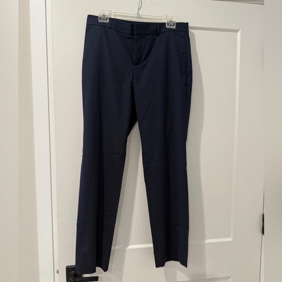 Banana Republic Ryan Slim Straight-Fit Washable
Pinstripe Pant - Picture 2 of 6